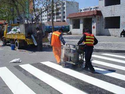 哈爾濱道路標線 馬路劃線